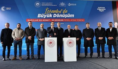 Bağcılar’da Ece Sitesi’nin temeli atıldı