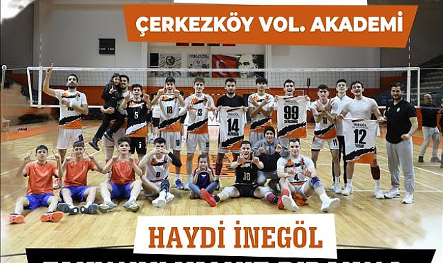 İnegöl Belediyespor Çerkezköy Voleybol Akademiyi Konuk Edecek