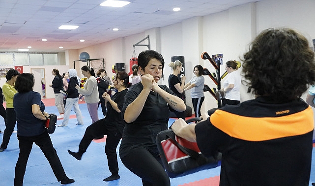 Seferihisar’da kadınlar “Öz Savunma” eğitimlerine devam ediyor