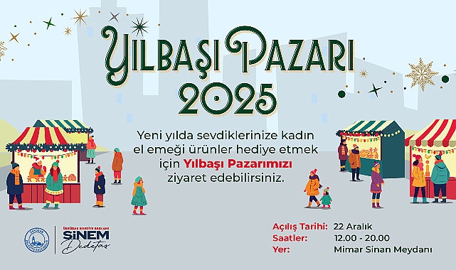 Yılbaşı Pazarı 2025 Üsküdar’da Başlıyor